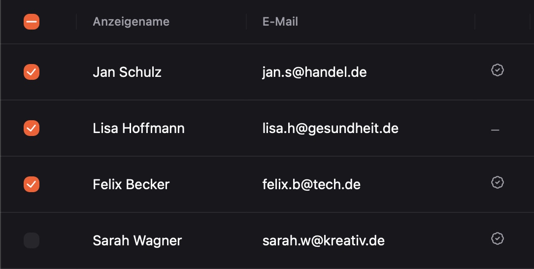 Stapeloperationen