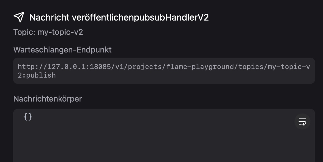 Flexible Ausführung