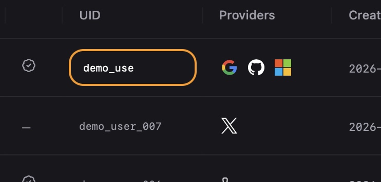 Inline editing