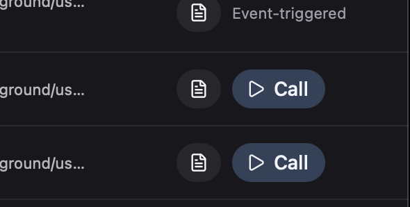 Call functions directly