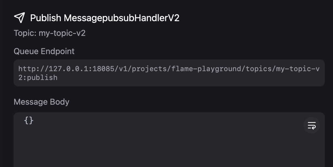 Flexible execution