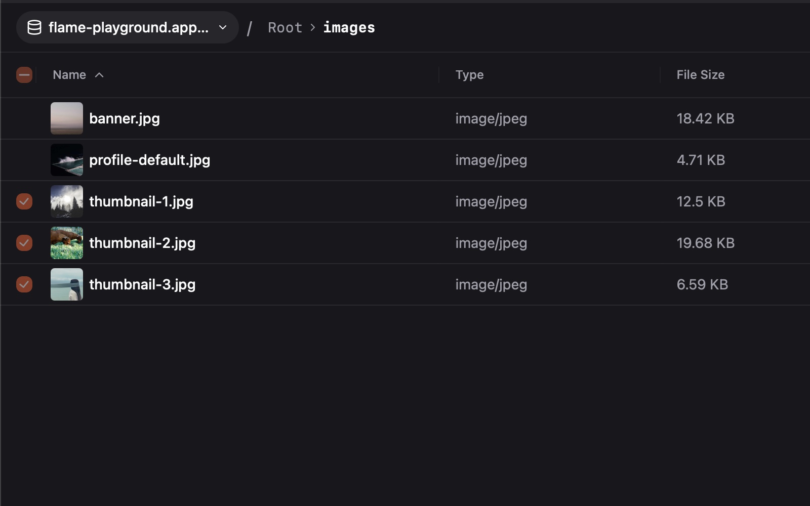 Bulk upload