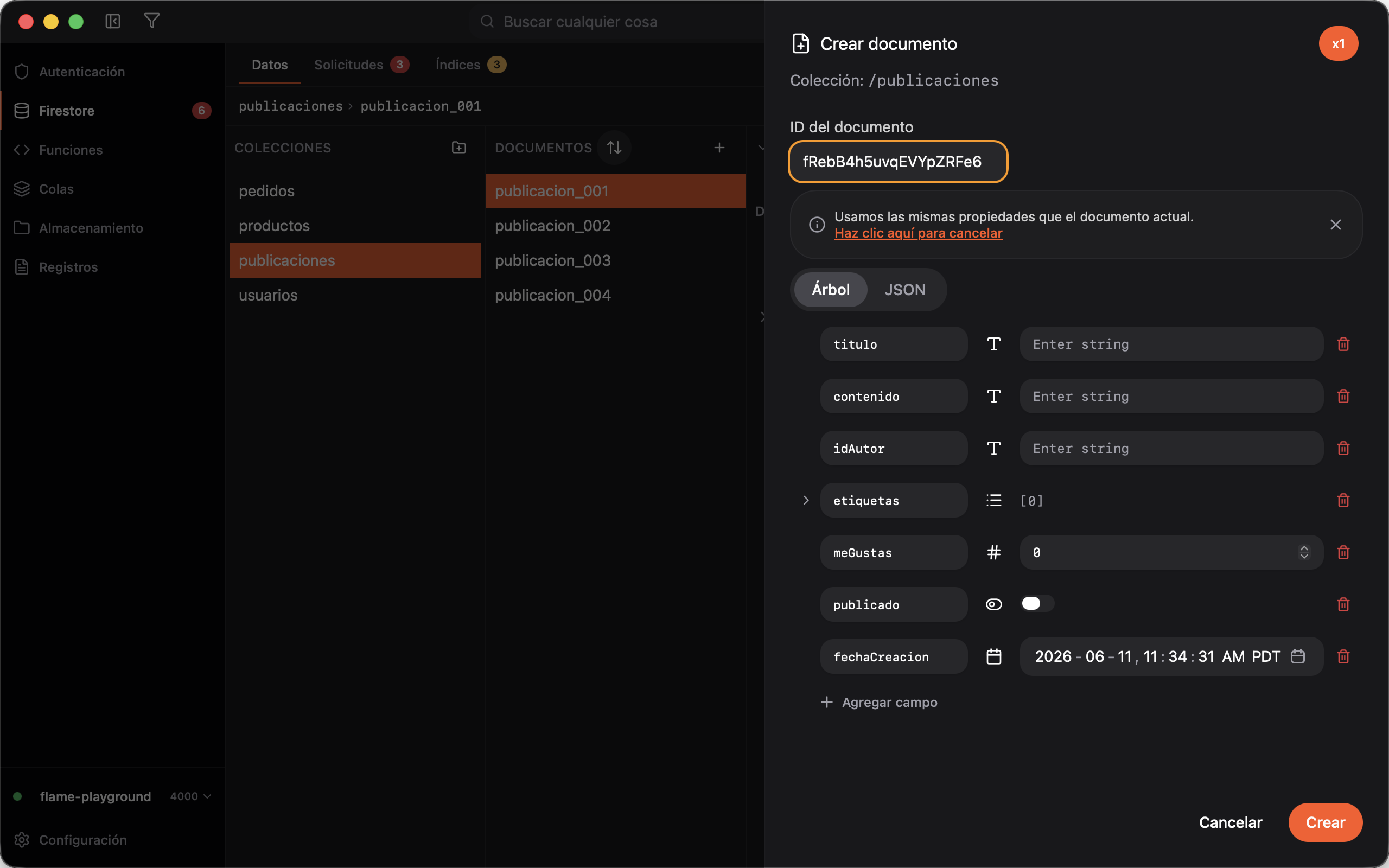 Añadir documentos