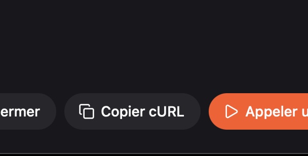Export cURL