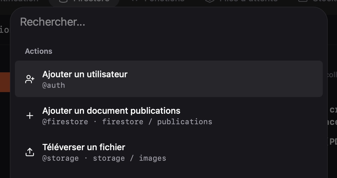 Recherche globale