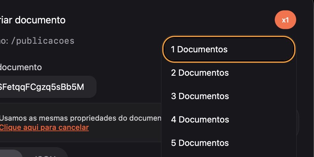Criação em massa